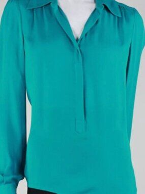 Haute Hippie Teal Blouse